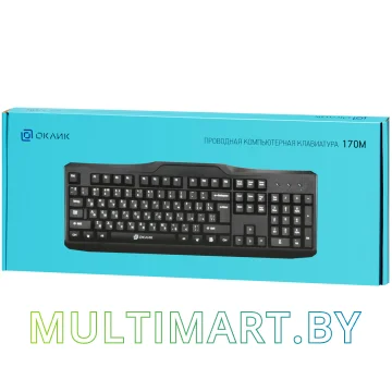 Клавиатура Оклик 170M картинка 9